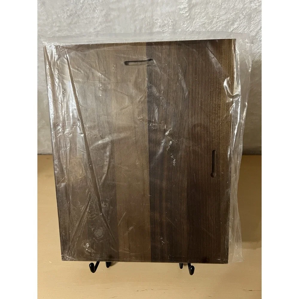 Perpetual Award Plaque 15x12 Walnut 18 Plates Wall Mount NEW